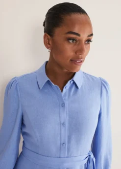 Lucie Linen Shirt Dress -TrendLust Verkäufe 221755409 04 lucie linen shirt dress