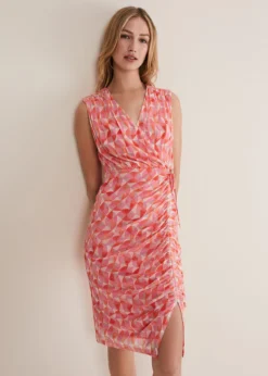 Khy Geo Wrap Mini Dress