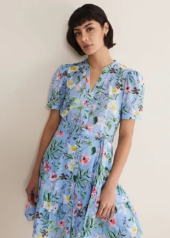 Velma Cotton Floral Mini Dress -TrendLust Verkäufe 221768408 04 velma cotton floral mini dress