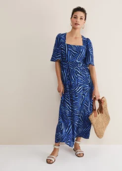 Ayesha Zebra Print Midi Dress -TrendLust Verkäufe 221774408 03 ayesha zebra print midi dress