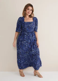Ayesha Zebra Print Midi Dress -TrendLust Verkäufe 221774408 06 ayesha zebra print midi dress