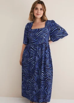 Ayesha Zebra Print Midi Dress -TrendLust Verkäufe 221774408 07 ayesha zebra print midi dress