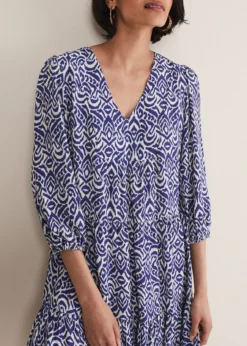 Alicia Ikat Swing Mini Dress -TrendLust Verkäufe 221784284 04 alicia ikat swing mini dress