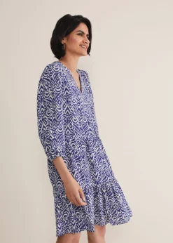 Alicia Ikat Swing Mini Dress -TrendLust Verkäufe 221784284 05 alicia ikat swing mini dress