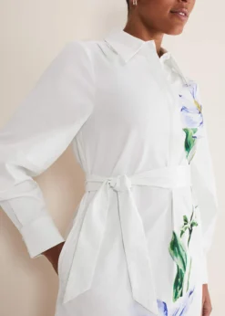 Nina Cotton Longline Shirt Midi Dress -TrendLust Verkäufe 221833106 05 nina cotton longline shirt midi dress