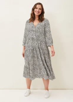 Sadie Printed Swing Dress -TrendLust Verkäufe 230767725 03 sadie printed swing dress