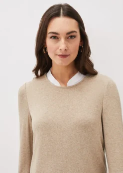 Elmira Double Layer Top -TrendLust Verkäufe 303183109 05 elmira double layer top