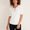 Kailee Eyelet Top