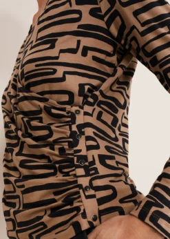 Flora Broken Lines Top -TrendLust Verkäufe 303333564 05 flora broken lines top