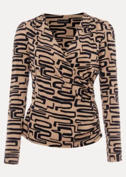 Flora Broken Lines Top -TrendLust Verkäufe 303333564 99 flora broken lines top