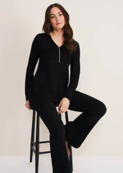 Kloe Zip Detail Top -TrendLust Verkäufe 303338050 05 kloe zip detail top