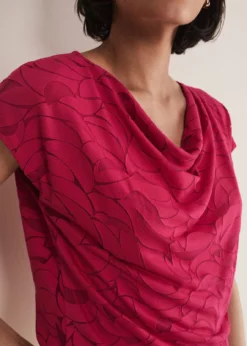 Trishna Burnout Cowl Neck Top -TrendLust Verkäufe 303437694 04 trishna burnout cowl neck top