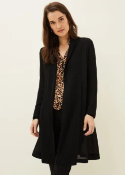 Lili Sheer Longline Cardigan