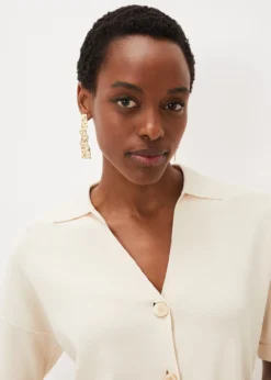 Mae T-Shirt Button Knit -TrendLust Verkäufe 403753951 04 mae t shirt button knit