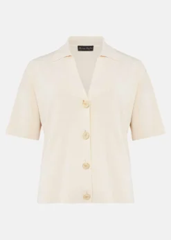 Mae T-Shirt Button Knit -TrendLust Verkäufe 403753951 99 mae t shirt button knit