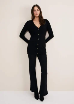 Camille Ribbed Longline Cardigan -TrendLust Verkäufe 403759050 07 camille ribbed longline cardigan