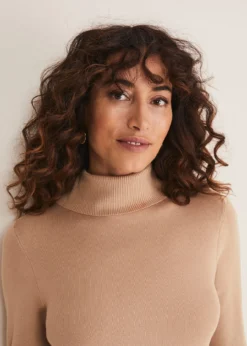 Ottilie Button Detail Roll Neck Knit -TrendLust Verkäufe 403829206 04 ottilie button detail roll neck knit