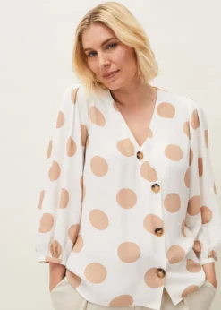 Priyanka Spot Blouse -TrendLust Verkäufe 502074957 06 priyanka spot blouse