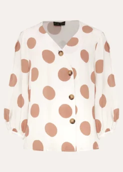 Priyanka Spot Blouse -TrendLust Verkäufe 502074957 99 priyanka spot blouse