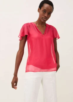 Naya Silk Fitted Blouse