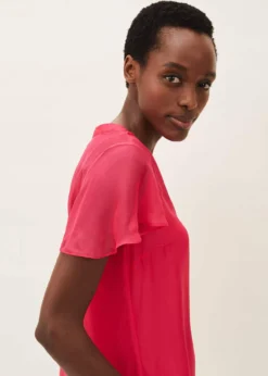 Naya Silk Fitted Blouse -TrendLust Verkäufe 502086300 05 naya silk fitted blouse