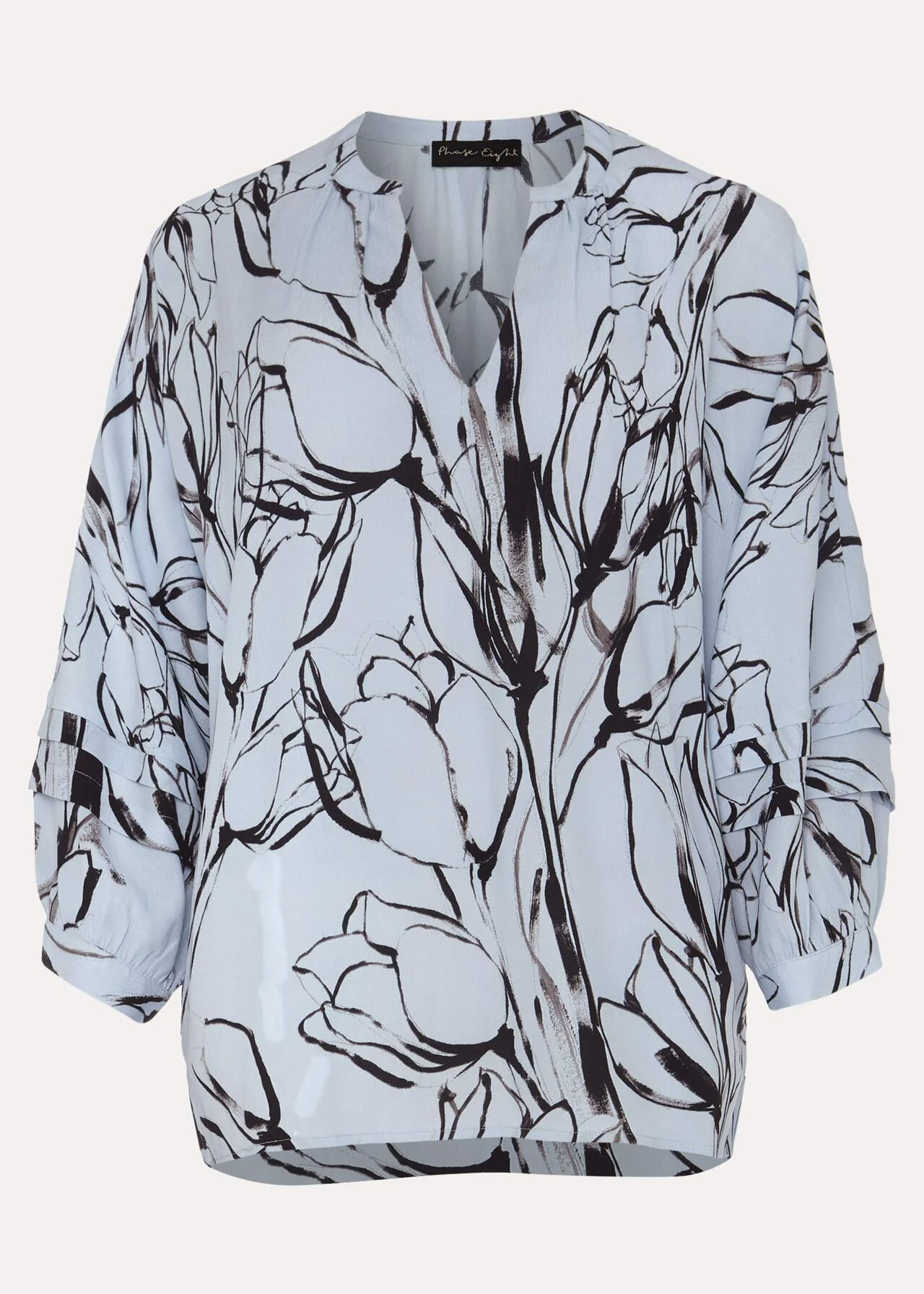 Kalila Tulip Print Blouse 8 Kalila Tulip Print Blouse – Bild 8