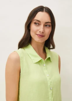 Leanne Linen Shirt -TrendLust Verkäufe 502113967 04 leanne linen shirt