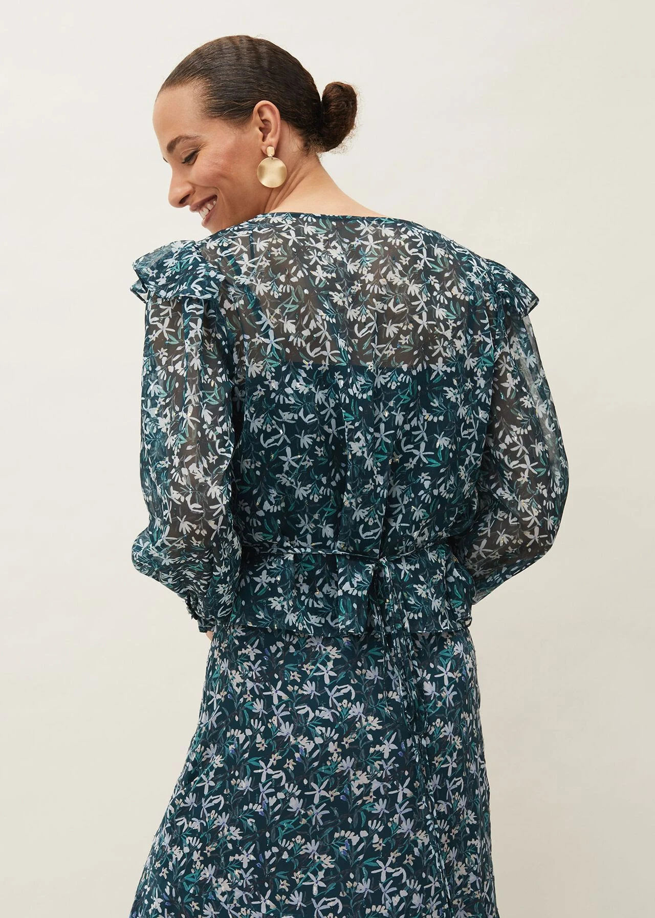 Lola Floral Blouse 3 Lola Floral Blouse – Bild 3