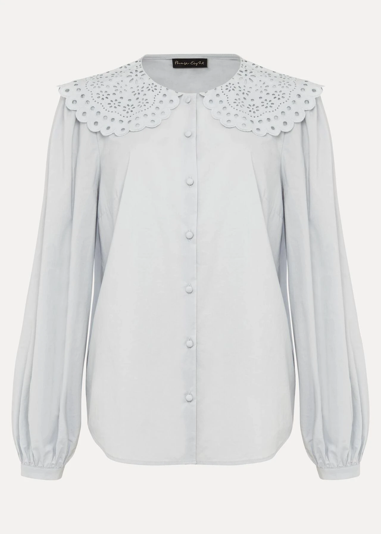 Amelia Oversized Embroidered Collar Blouse 6 Amelia Oversized Embroidered Collar Blouse – Bild 6