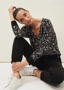 Oakleigh Twist Front Blouse