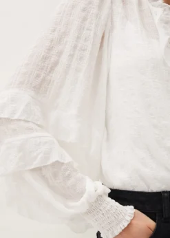 Florina Ruffle Blouse 10 Florina Ruffle Blouse -TrendLust Verkäufe 502153106 05 florina ruffle blouse