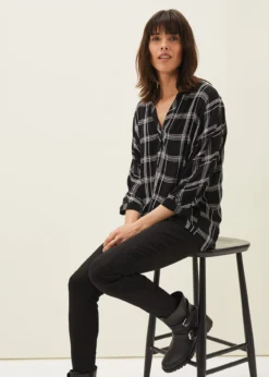 Arella Check Blouse -TrendLust Verkäufe 502161867 04 arella check blouse