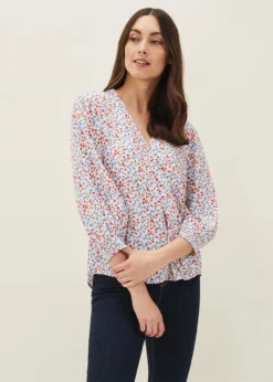 Siera Ditsy Blouse