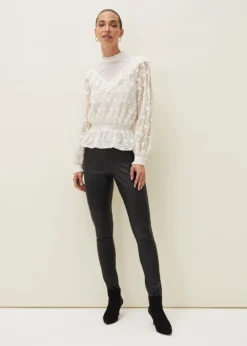 Coralina Embroidered Frill Blouse 8 Coralina Embroidered Frill Blouse -TrendLust Verkäufe 502167453 03 coralina embroidered frill blouse
