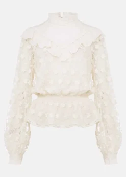Coralina Embroidered Frill Blouse 11 Coralina Embroidered Frill Blouse -TrendLust Verkäufe 502167453 99 coralina embroidered frill blouse