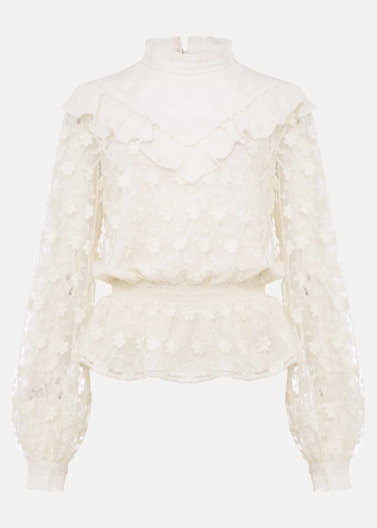 Coralina Embroidered Frill Blouse 6 Coralina Embroidered Frill Blouse – Bild 6