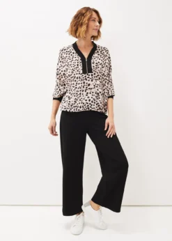 Calla Leopard Print Blouse -TrendLust Verkäufe 502181000 03 calla leopard print blouse