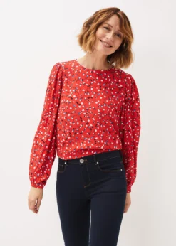 Alexandra Ditsy Floral Print Blouse -TrendLust Verkäufe 502183337 04 alexandra ditsy floral print blouse
