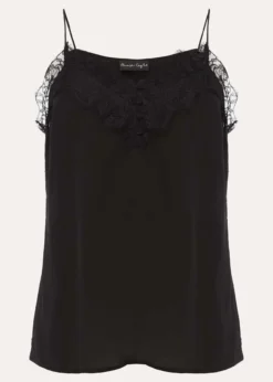 Rachael Lace Trim Silk Camisole -TrendLust Verkäufe 502192050 99 rachael lace trim silk camisole