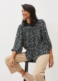 Lennox Ditsy Print Blouse -TrendLust Verkäufe 502200429 04 lennox ditsy print blouse