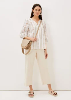 Caela Broderie Blouse -TrendLust Verkäufe 502209051 03 caela broderie blouse