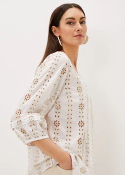 Caela Broderie Blouse -TrendLust Verkäufe 502209051 04 caela broderie blouse