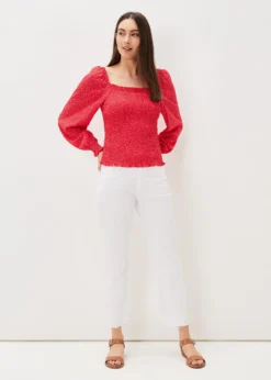 Esty Square Neck Blouse -TrendLust Verkäufe 502251639 03 esty square neck blouse