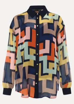 Milano Geo Shirt -TrendLust Verkäufe 502294000 99 milano geo shirt