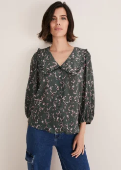 Marble Collar Blouse -TrendLust Verkäufe 502313361 04 marble collar blouse