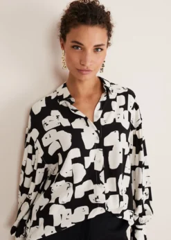 Luana Geo Print Blouse -TrendLust Verkäufe 502320843 05 luana geo print blouse