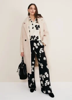 Rae Floral Longline Shirt -TrendLust Verkäufe 502325836 07 rae floral longline shirt