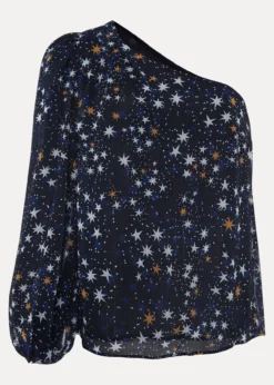 Zeba Star One Shoulder Blouse -TrendLust Verkäufe 502347351 99 zeba star one shoulder blouse