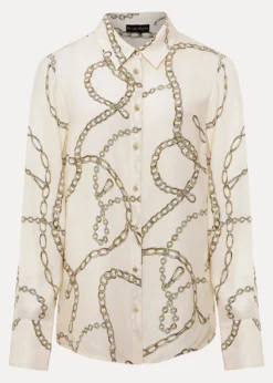 Cheska Chain Print Top -TrendLust Verkäufe 502349106 99 cheska chain print top