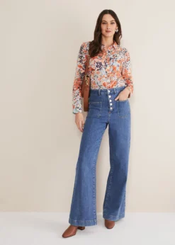 Katie Cotton Floral Blouse -TrendLust Verkäufe 502359000 03 katie cotton floral blouse